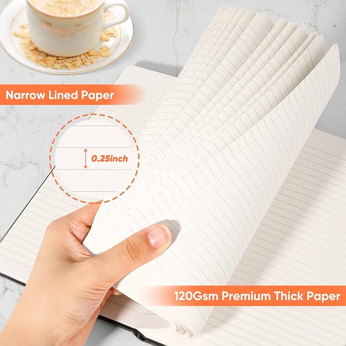 Huhuhero Notebooks Journal, College Ruled Notebook, Premium Thick Paper Lined - Image 2