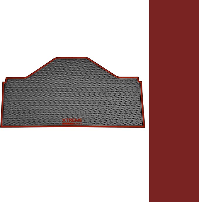 Xtreme MATS Evolution D5 Golf Cart Floor Mat Set - Rubber Double Diamond Design - Fits DMAX, D5, 2+2, 4F, 6F, Including Evolution Maverick and Ranger Trims