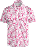 Mens Golf Shirts Golf Polo Shirts for Men Short Sleeve Polo Shirts Golf Gifts