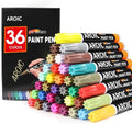 36 Pack Oil-Based Paint Pens for Rock Painting by AROIC