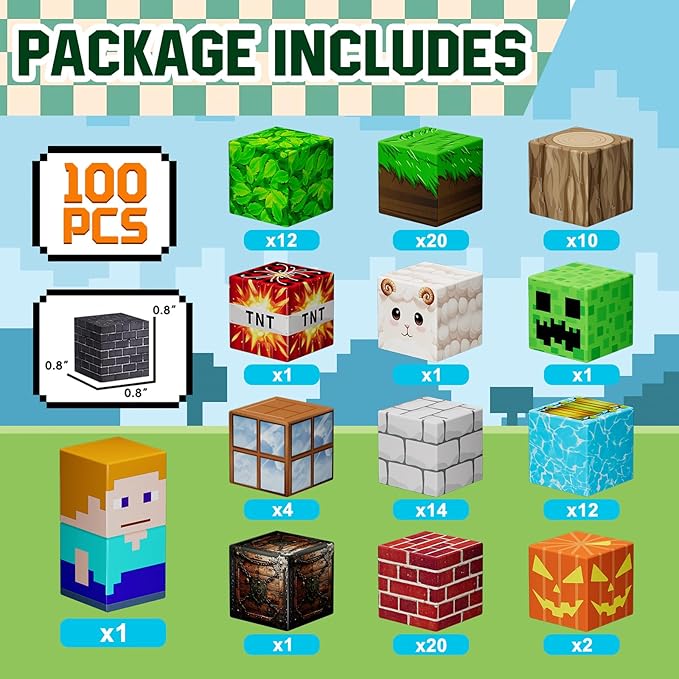 100PCS Magnetic Blocks - Image 2