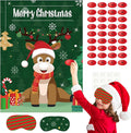 ASTARON Christmas Party Games for Kids, Pin The Hat on Reindeer by ASTARON