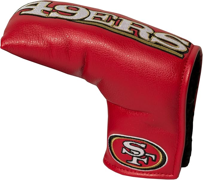 Team Golf NFL Vintage Blade Putter Cover Golf Club Vintage Blade Putter Headcover, Form Fitting Design, Fits Scotty Cameron, Taylormade, Odyssey, Titleist, Ping, Callaway