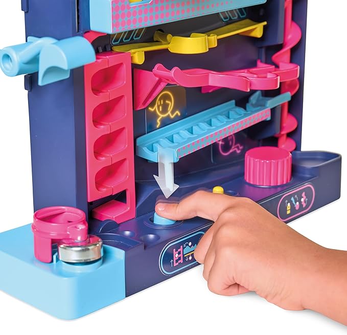 Screwball Scramble Level Up Kids Board Game- Timed Marble Run Obstacle Course - Image 5