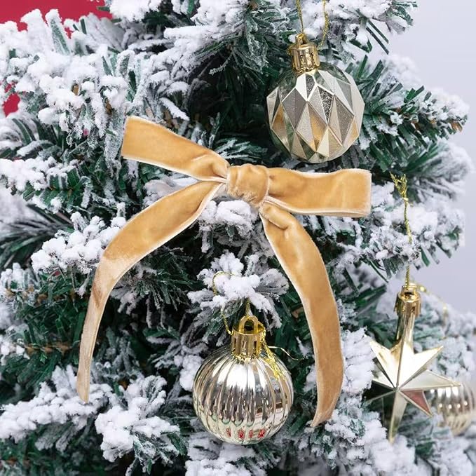 Vintage Khaki Velvet Ribbon, 5/8 Inch X 25Yd - Image 5