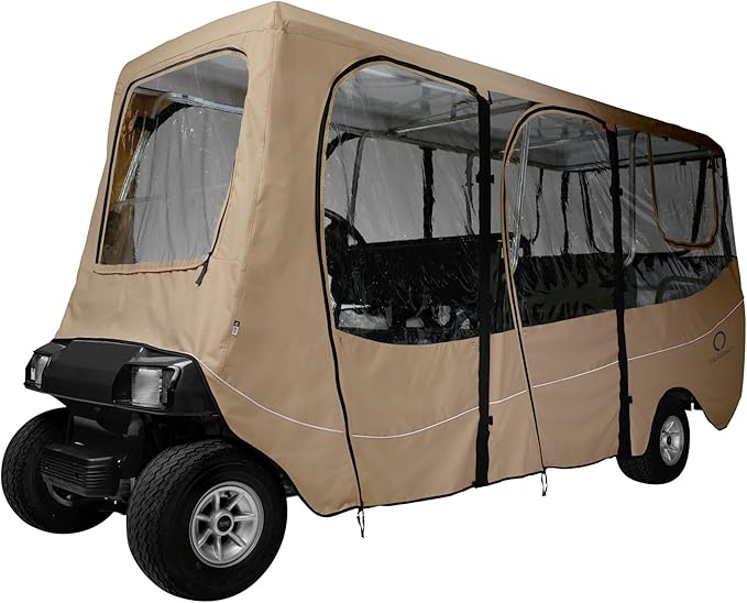 Classic Accessories Fairway Golf Cart Deluxe Enclosure