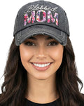 Funky Junque Distressed Vintage Baseball Cap - Embroidered Patch Women's Hat - Holiday, Lifestyle & Patriotic Designs