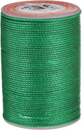 uxcell Round Leather Sewing Waxed Thread, 55m / 60 Yards Wax Polyester String by uxcell