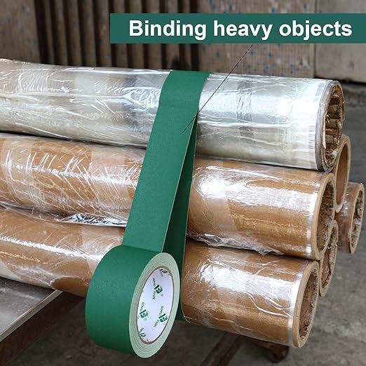 BOMEI PACK 1 Pack Dark Green Gaffer Tape 2inch x 20yds, Matte Non-Reflective - Image 9