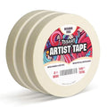 3 Pack White Artist Tape by TSSART
