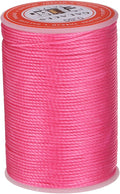 uxcell Round Leather Sewing Waxed Thread, 55m / 60 Yards Wax Polyester String by uxcell