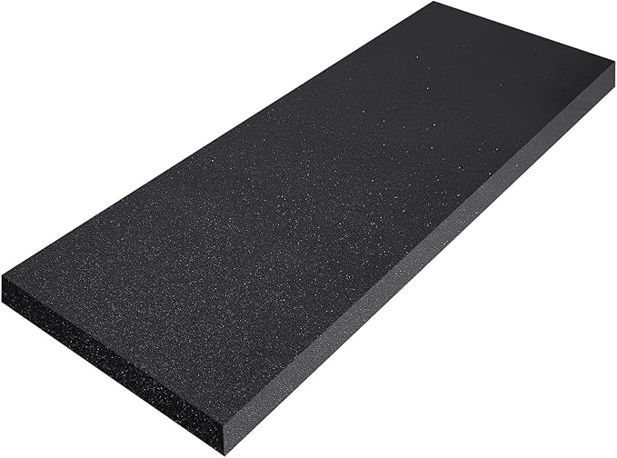Amylove Polyurethane Foam 24" x 72" High Density Cushion Upholstery Foam Sheet by Amylove