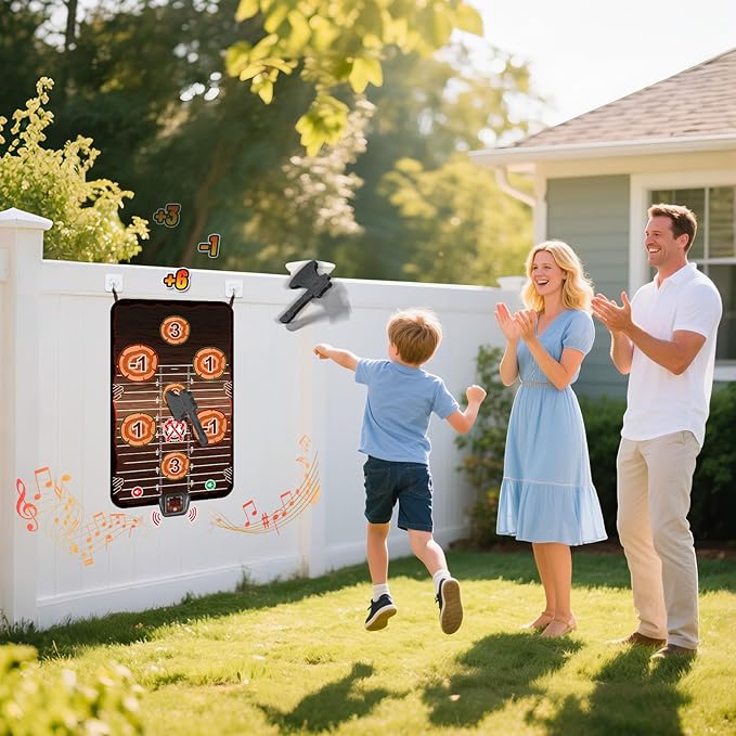 Axe Throwing Target Game Set, Electronic Scoring Throwing Game Toys Gifts - Image 7