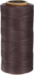 uxcell 150D 0.8mm Flat Waxed Thread 284 Yards Polyester Leather Sewing Waxed by uxcell