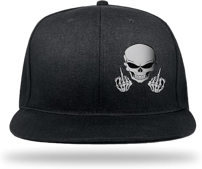 Snapback Hats for Men Mens Hats Flat Bill Snap Backpack Fitted Trucker