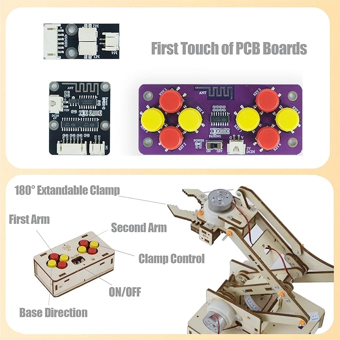 Robot Arm Kits Robotics for Kids Ages 8-12-14-16 Teens Adults STEM Toys - Image 5