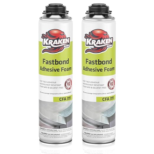 Kraken Bond Fastbond Spray Foam Adhesive by KRAKENBOND