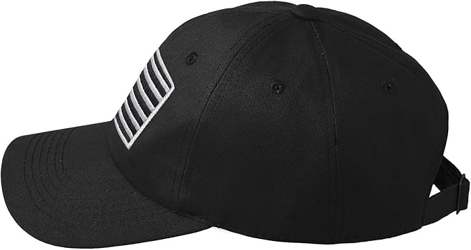 IIN American Flag Baseball Cap for Men Women Low Profile USA Army Tactical Operator Military Plain Dad Hat
