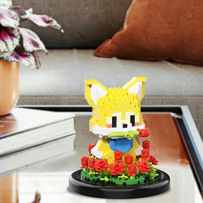 Artificial Flower Animal Toy Building Set - Image 5