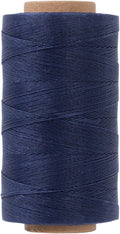 Thin Round Waxed Thread 0.45mm, 600 Yards, Dark Blue, Light Duty Polyester Wax by Wearecommittedtohelpingpeoplecreatebeautifuluniqueandpersonalizedhandcraftedcreations