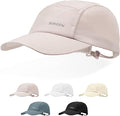 Sukeen Lightweight Sun Hat for Women Men,Quick Drying Baseball Cap UPF50+ Running Hats Foldable Sport Cap for Outdoor Daily