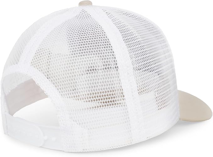 American Flag Trucker Hat - Snapback Hats for Men Women Baseball Cap - Breathable Mesh & Adjustable Fit for Casual Wear