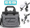 MORXPLOR Golf Cart Cooler with Magnetic Lid 12-Can Insulated Soft Cooler Bag Collapsible for Golf Cart,Golf Accessories,Lunch Camping Cooler Insulated Lunch Bag with Adjustable Shoulder Strap