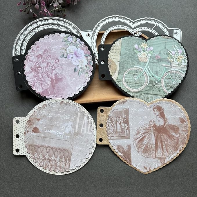 Circle Loose-Leaf Lace Die Cuts - Image 5