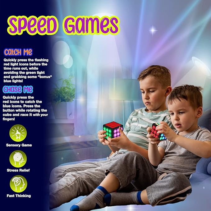 Electronic Brain & Memory Game Cube - Image 4