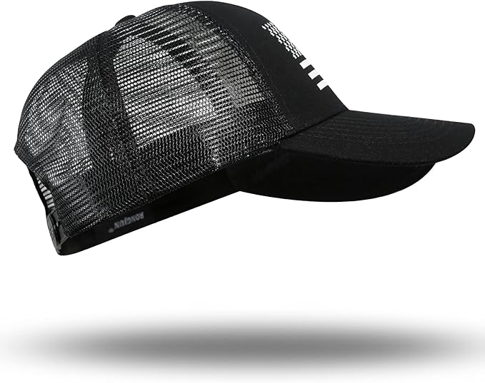 American Flag Trucker Hat - Snapback Hat, Baseball Cap for Men Women - Breathable Mesh Side, Adjustable Fit - for Casual Wear