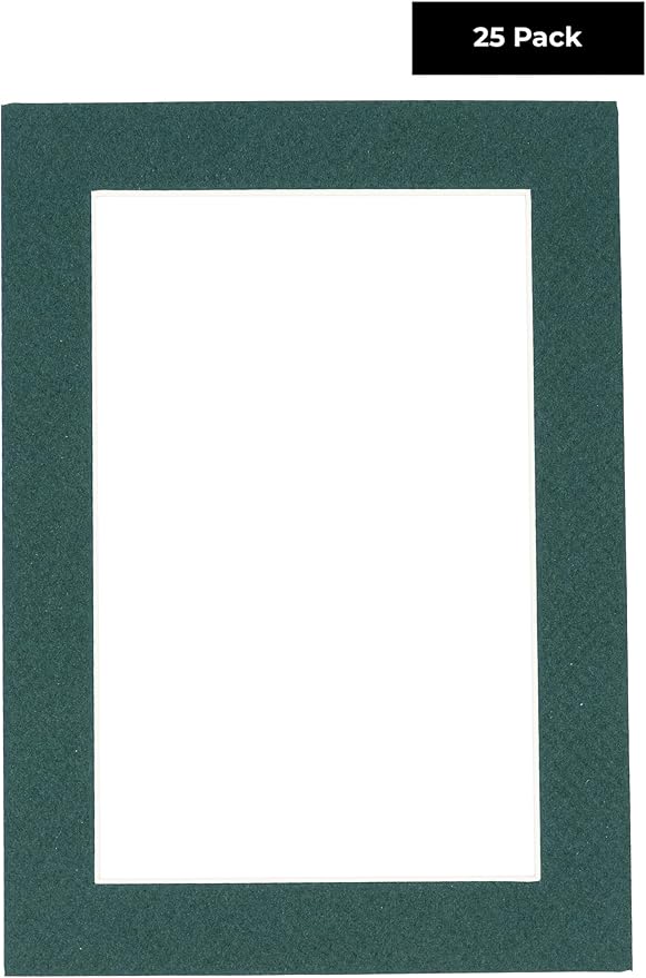 Pack of 25 Acid Free 8x10 Mats Bevel Cut - Image 2