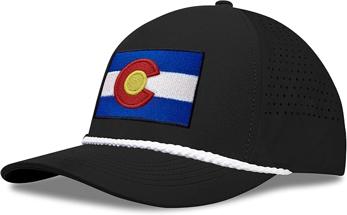 Performance Golf Hat – Adjustable Snapback Trucker Baseball Cap for Men & Women - Jetset Series