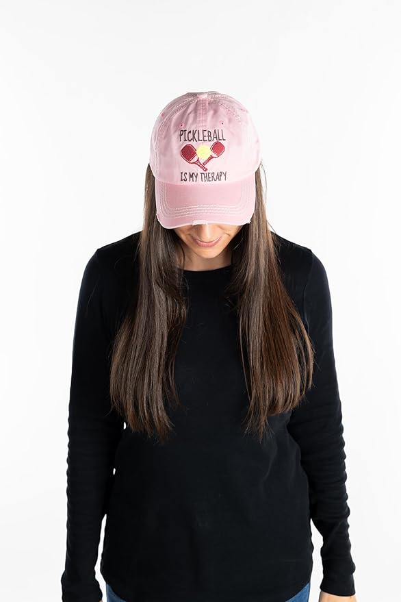 Funky Junque Distressed Vintage Baseball Cap - Embroidered Patch Women's Hat - Holiday, Lifestyle & Patriotic Designs