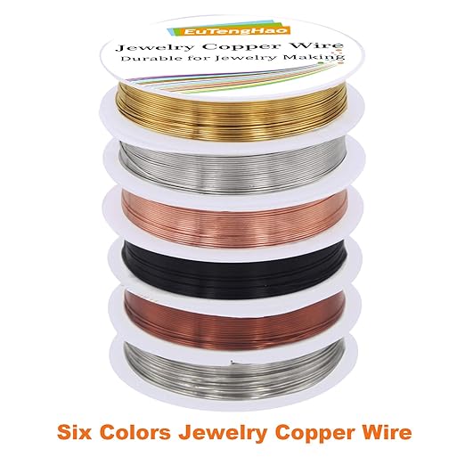 EuTengHao 6 Colors Jewelry Copper Wire Jewelry Beading Wire - Image 2