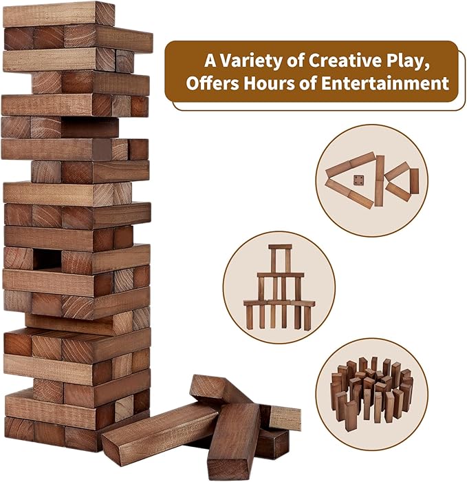 ApudArmis Giant Tumble Tower Stack to Over 5Ft - Image 5