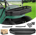 10L0L Golf Cart Front Cargo Basket for EZGO TXT/RXV、Club Car DS/Precedent、Yamaha G22/G29 - Heavy-Duty Steel Mesh Storage Rack, Gas/Electric Compatible
