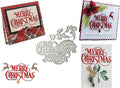 Metal Cutting Dies DIY Merry Christams Embossing Stencil Template Scrapbooking by Annchaos
