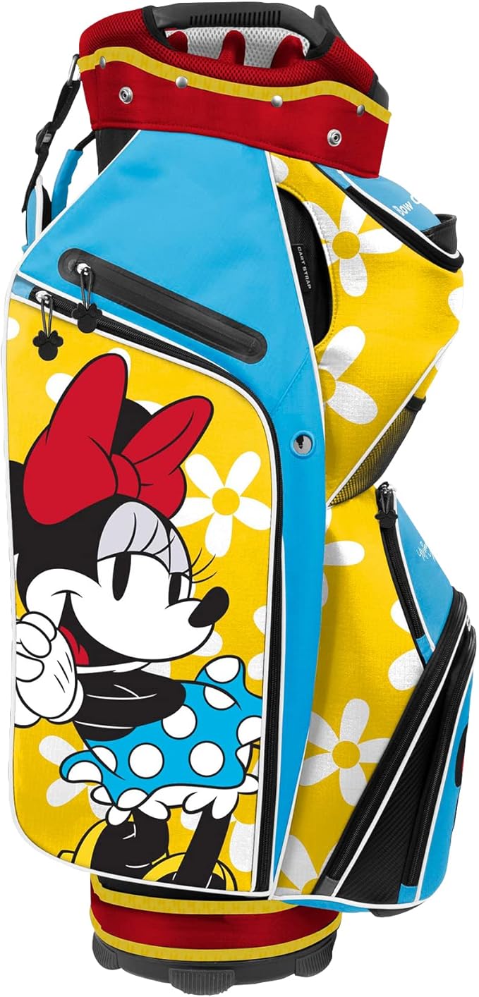 Team Effort Bucket III Cooler Cart Golf Bag Disney Studios