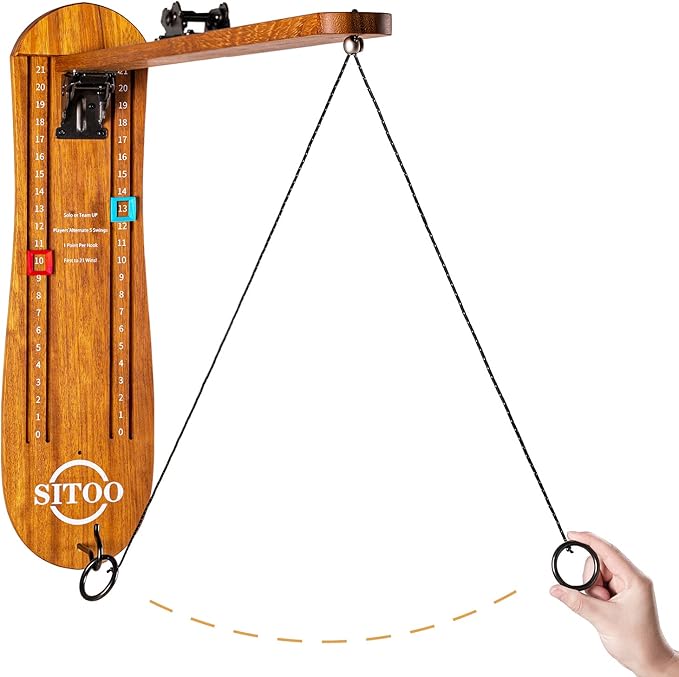 Ring Toss Game for Adults, Outdoors Games, Hook and Ring Game - Image 6