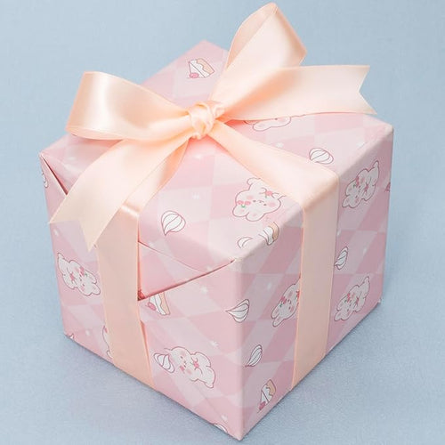 1 Inch Peach Solid Satin Ribbon, 50 Yards Craft Fabric Ribbon - Image 2