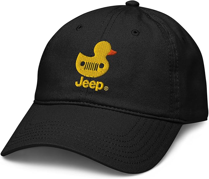 Jeep Embroidered Duck Grille Adjustable Baseball Hat