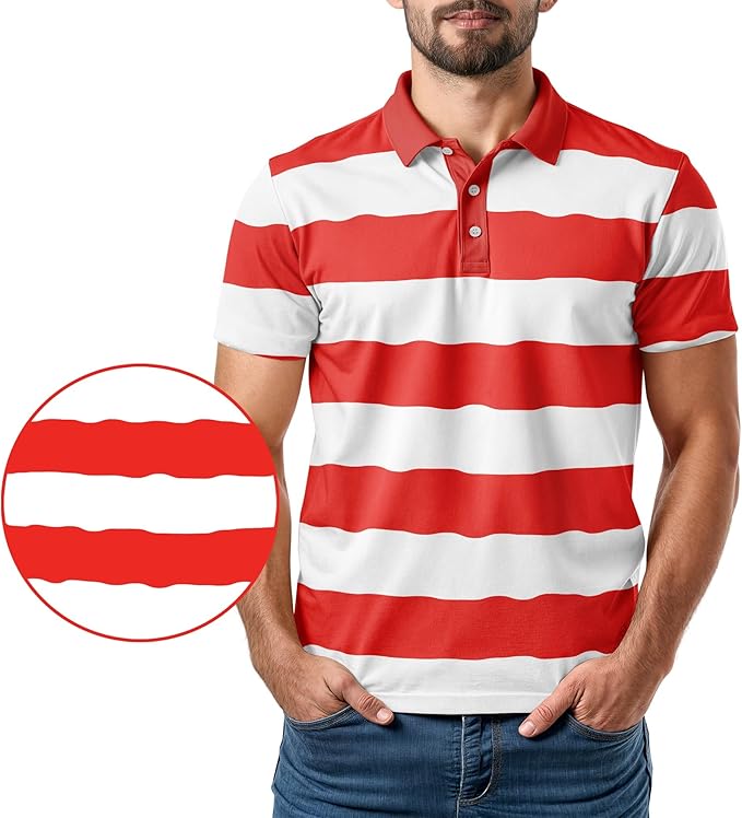 Funny Parody Golf Polo Shirt – Fun Movie Performance Quick Dry UPF Sun Protection Moisture Wicking Casual Wear Shocker Golf