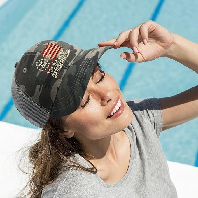 U.S. 250th Anniversary 250 Years Freedoms 1776-2026 Baseball Hats Funny