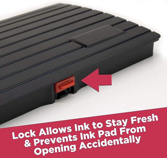 Large Premium Pink Ink Stamp Pad - Image 4