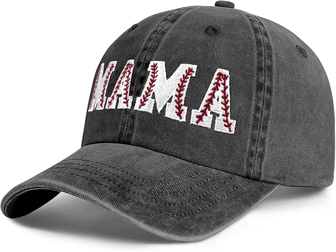 Mama Trucker Hat Mothers Day Birthday Gifts for Mother Mom Mama Embroidered Adjustable Washable Baseball Cap