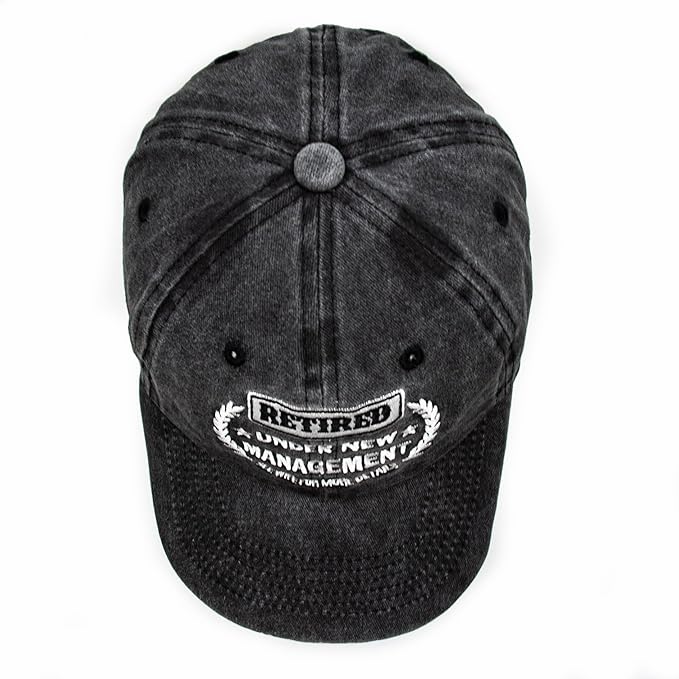 Retirement Gifts for Men Women Funny Retired Adjustable Baseball Cap Embroidered Retirement Hats for Men