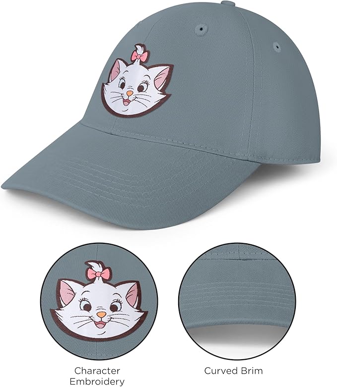 Disney Adult Baseball Cap, The Aristocats, Marie Adjustable Dad Hat