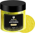 Citrus Yellow Mica Powder for Epoxy Resin 56g / 2oz. Jar by TECHAROOZ