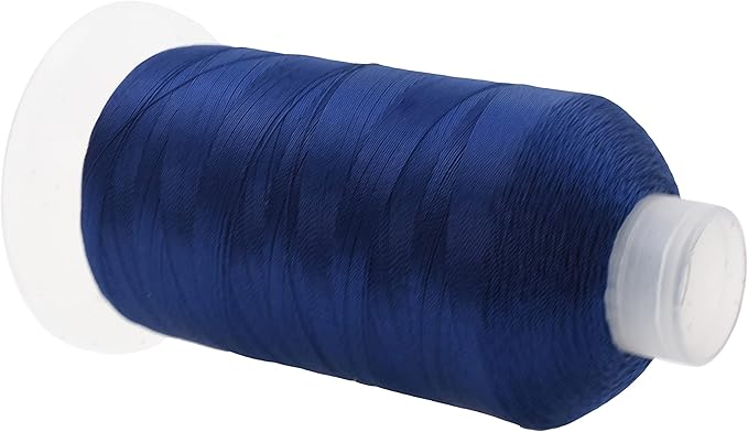 Mandala Crafts Navy Blue Heavy Duty Thread -1500 Yds Tex 90 Thread - Image 2