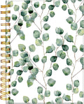 iampanda Spiral Journal Notebook, Floral Design Strong TwinWire Binding by iampanda